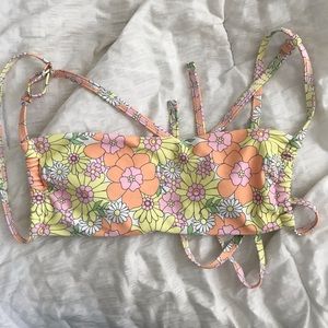 Aurelle “Corsa orange” bikini top